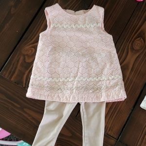 Baby spring dress/ leggings